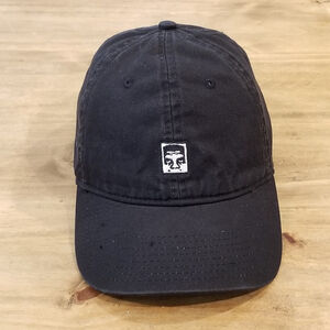 Obey Hat Cap Strap Back Black Casual Cotton Dad Worldwide